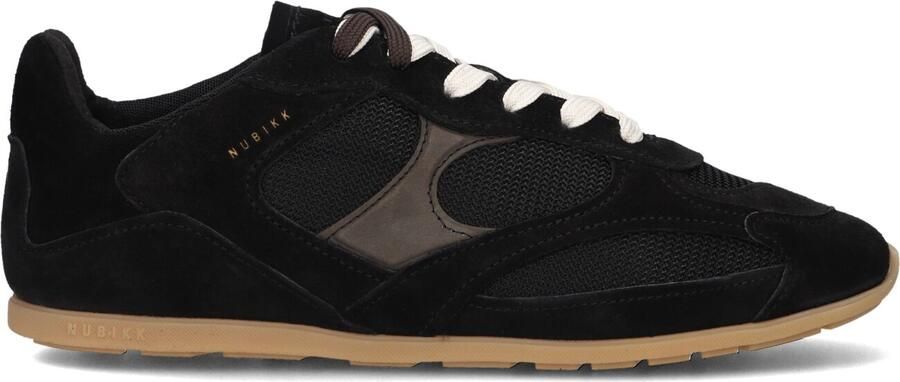 NUBIKK Lage Sneakers Heren Riley Morgan Suède Zwart