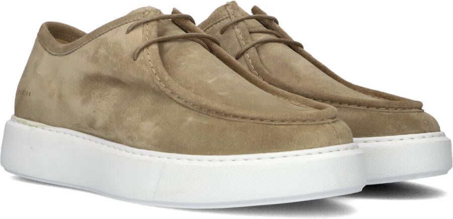 NUBIKK Lage Sneakers Heren Vince Ryan Maat: 46 Materiaal: Suède Kleur: Taupe