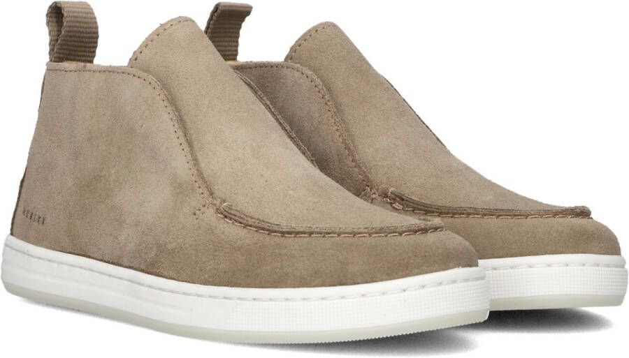 Nubikk Jiro Suo suède enkelboots taupe Bruin Jongens Suede Effen 28