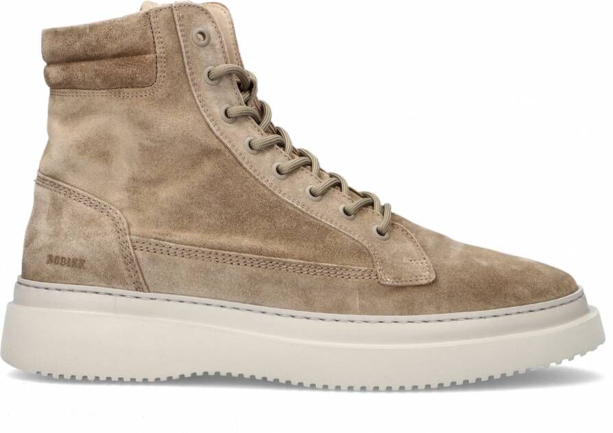NUBIKK Veterboots Heren Jonah Dune Maat: 40 Materiaal: Suède Kleur: Taupe
