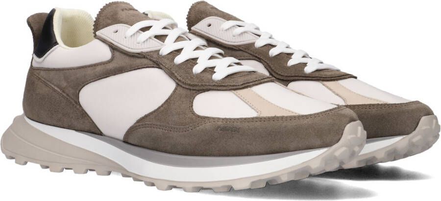 Nubikk Taupe Sneakers Cross Road Men Multicolor Heren