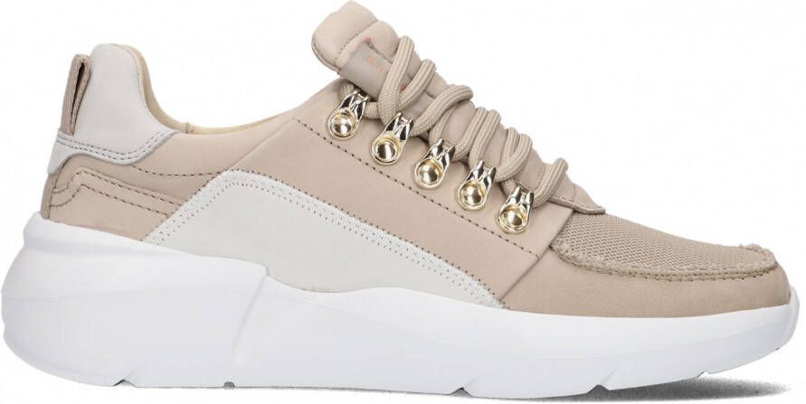 Nubikk Taupe Lage Sneakers Roque Roman