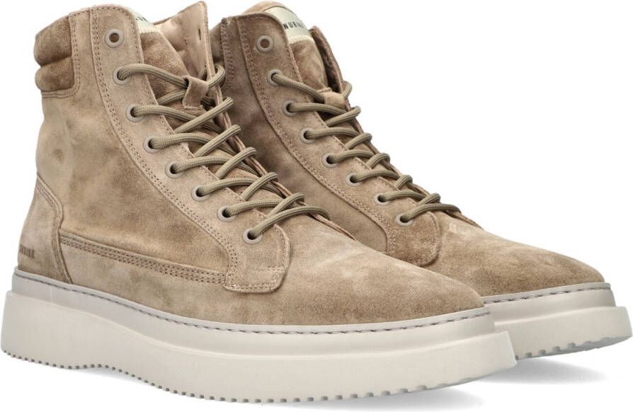 NUBIKK Veterboots Heren Jonah Dune Maat: 40 Materiaal: Suède Kleur: Taupe