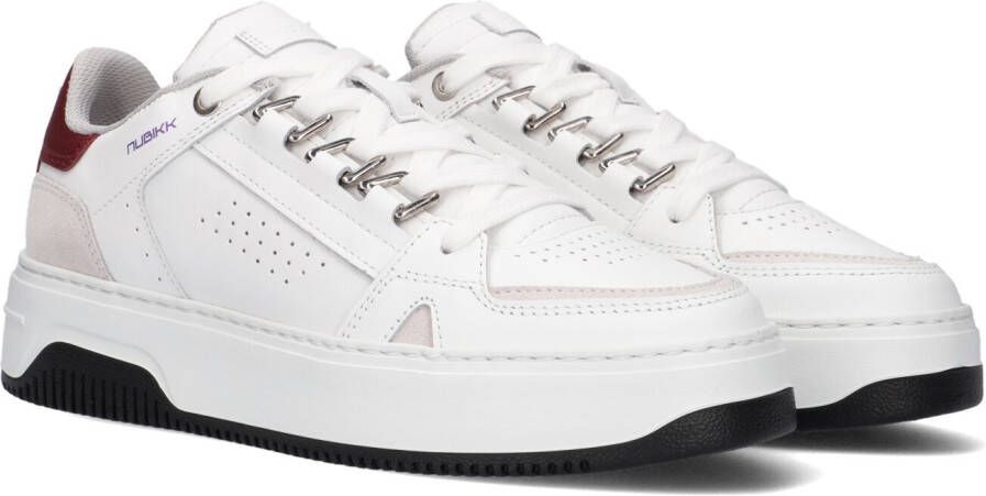 Nubikk Witte Lage Sneakers Basket Buxton