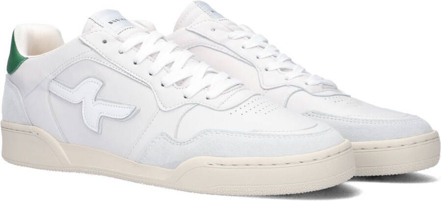 NUBIKK Lage Sneakers Heren Blueberry Pulse Maat: 42 Materiaal: Leer Kleur: Wit