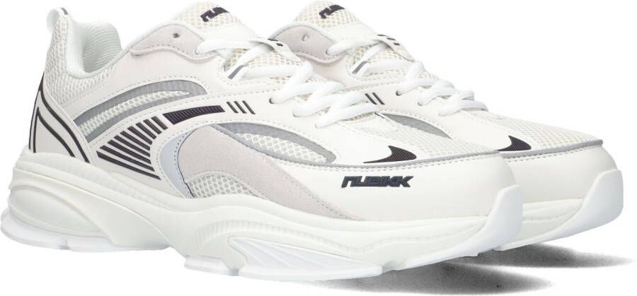 Nubikk Heren Comet Runner Sneaker Wit Grijs Multicolor Heren