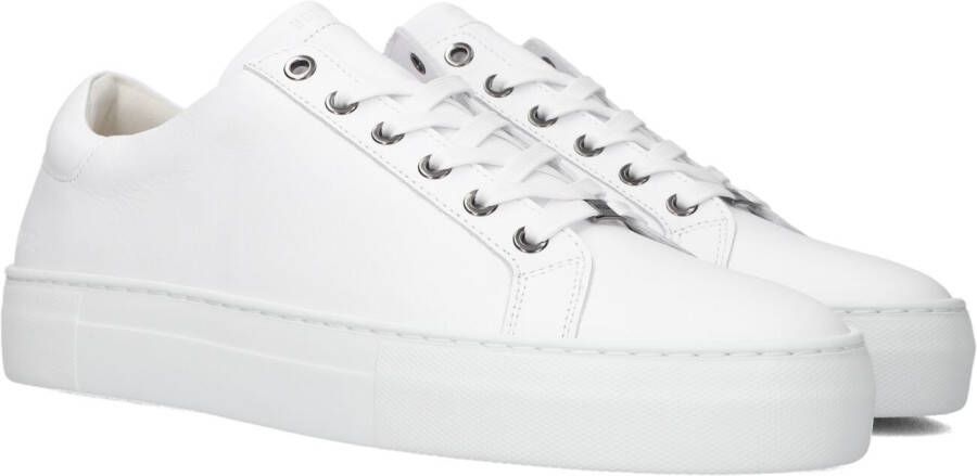 NUBIKK Lage Sneakers Heren Jagger Pure Maat: 48 Materiaal: Leer Kleur: Wit