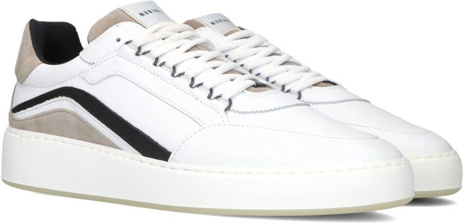 Nubikk Witte Lage Sneakers Jiro Jam