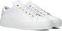 Nubikk Iconische Leren Sneaker met Gouden Oogjes White Dames - Thumbnail 1