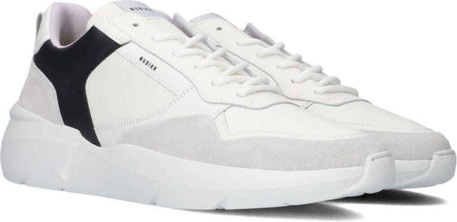 Nubikk Witte Lage Sneakers Roque Road Wave