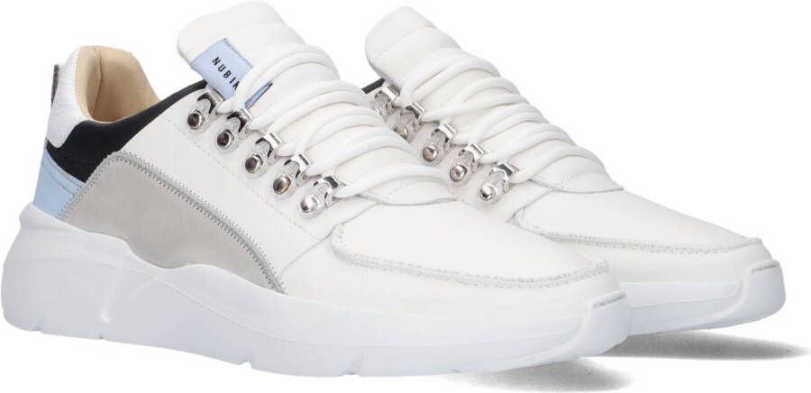 Nubikk Witte Lage Sneakers Roque Roman Men