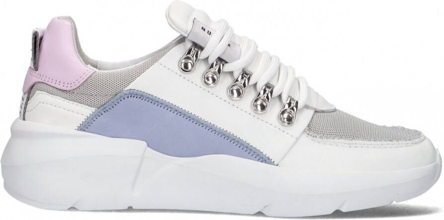 NUBIKK Lage Sneakers Dames Roque Roman Men Maat: 36 Materiaal: Leer Kleur: Wit