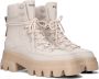 Nubikk Flore Montagne biker boot van leer met nubuck details - Thumbnail 1