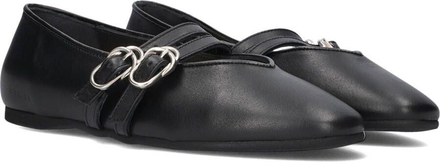NUBIKK Ballerina Dames Gisele Grace Maat: 39 Materiaal: Leer Kleur: Zwart