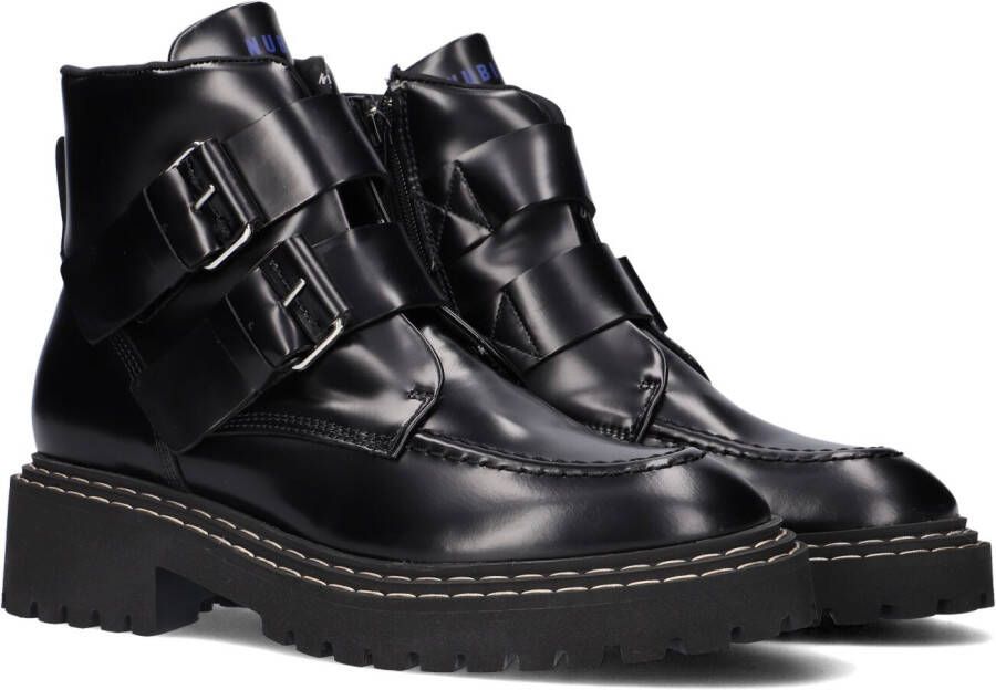 Nubikk Zwarte Biker Boots Frankie Finch