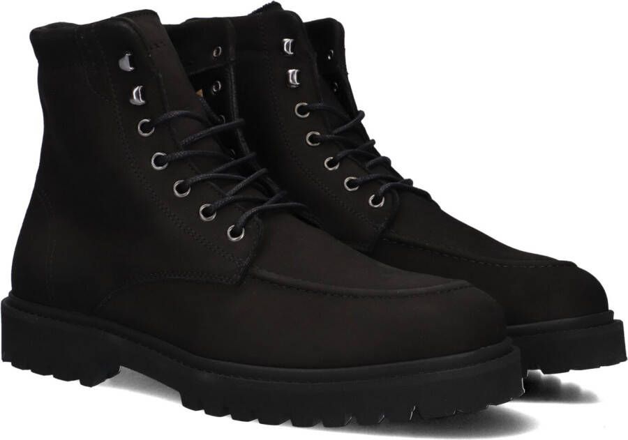 NUBIKK Veterboots Heren Ethan Harvey Maat: 40 Materiaal: Nubuck Kleur: Zwart