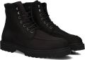 NUBIKK Veterboots Heren Ethan Harvey Nubuck Zwart - Zwart