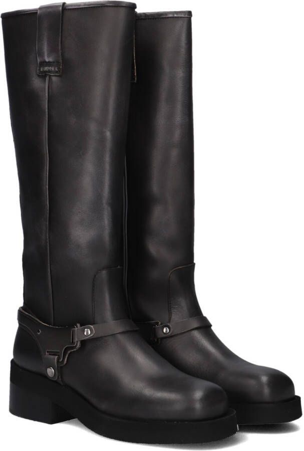 NUBIKK Boots Dames Eve Lynn Maat: 37 Materiaal: Leer Kleur: Zwart