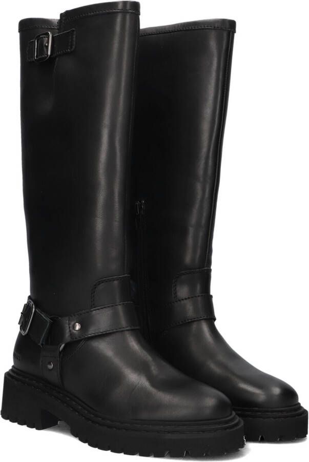 NUBIKK Boots Dames Frankie Leva Maat: 37 Materiaal: Leer Kleur: Zwart