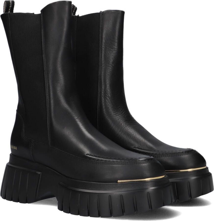 NUBIKK Zwarte Chelsea Boots Miley Adams