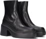NUBIKK Enkelboots Dames Venga Bootie Maat: 41 Materiaal: Leer Kleur: Zwart - Thumbnail 1