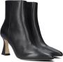 NUBIKK Enkellaarsjes Dames Ace Yada Maat: 40 Materiaal: Leer Kleur: Zwart - Thumbnail 1
