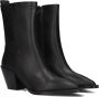 NUBIKK Enkellaarsjes Dames Liv Bootie Maat: 37 Materiaal: Leer Kleur: Zwart - Thumbnail 1