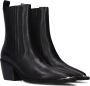 NUBIKK Enkellaarsjes Dames Liv Loua Maat: 41 Materiaal: Leer Kleur: Zwart - Thumbnail 1
