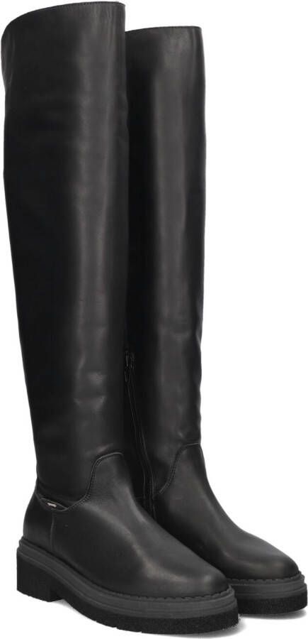 NUBIKK Hoge Laarzen Dames Liz Eiffel Maat: 36 Materiaal: Leer Kleur: Zwart