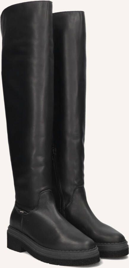 NUBIKK Hoge Laarzen Dames Liz Eiffel Maat: 40 Materiaal: Leer Kleur: Zwart