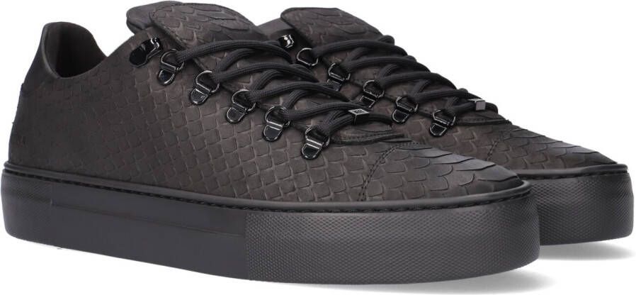 NUBIKK Lage Sneakers Heren Jagger Classic Maat: 40 Materiaal: Leer Kleur: Zwart