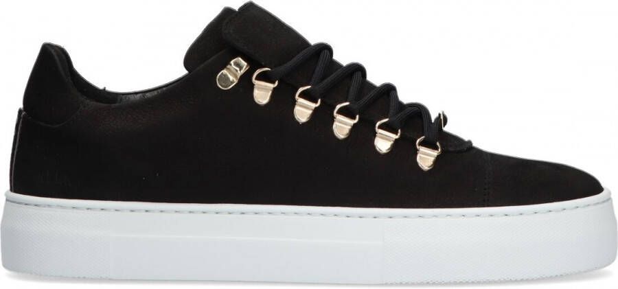 Nubikk Klassieke Sneakers voor de Moderne Man Zwart Heren
