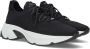 NUBIKK Lage Sneakers Dames Ross Speed Maat: 37 Materiaal: Textiel Kleur: Zwart - Thumbnail 1