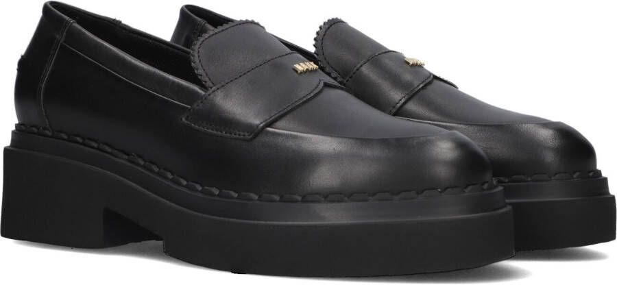 Nubikk Frankie loafer van kalfsleer met logo