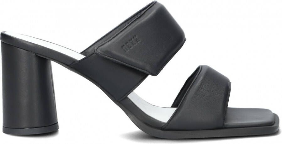 NUBIKK Muiltjes Dames Norah Jones Maat: 39 Materiaal: Leer Kleur: Zwart