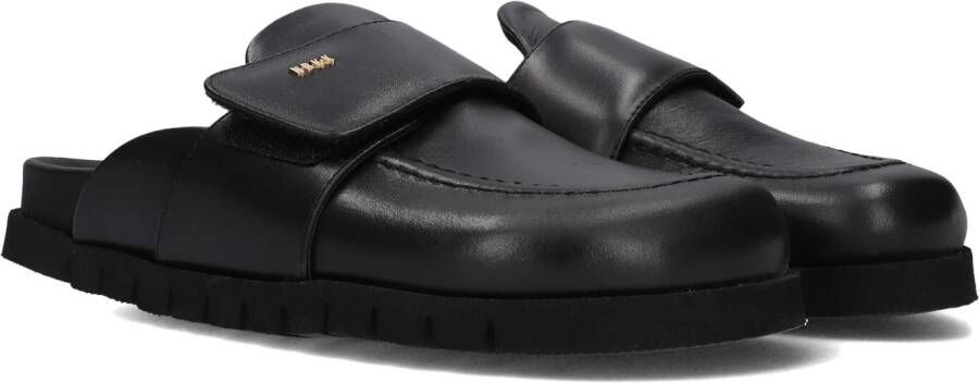 NUBIKK Zwarte Slippers Teddy Montana