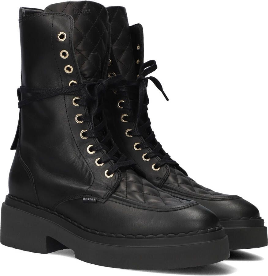 Nubikk Finn Aubine Ladies Ankle Boot Black Leather