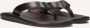 OLUKAI Teenslippers Heren Ilikai Maat: 46 Materiaal: Leer Kleur: Bruin - Thumbnail 1