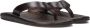 OLUKAI Teenslippers Heren Ilikai Maat: 47 Materiaal: Leer Kleur: Bruin - Thumbnail 1
