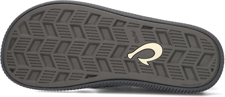 OLUKAI Teenslippers Heren Ulele Maat: 44 Materiaal: Textiel Kleur: Grijs - Foto 2