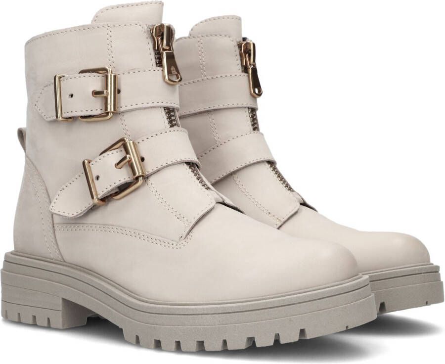 Bruin Tinten Lpmonk01 Biker boots Dames Beige Schoenen.nl