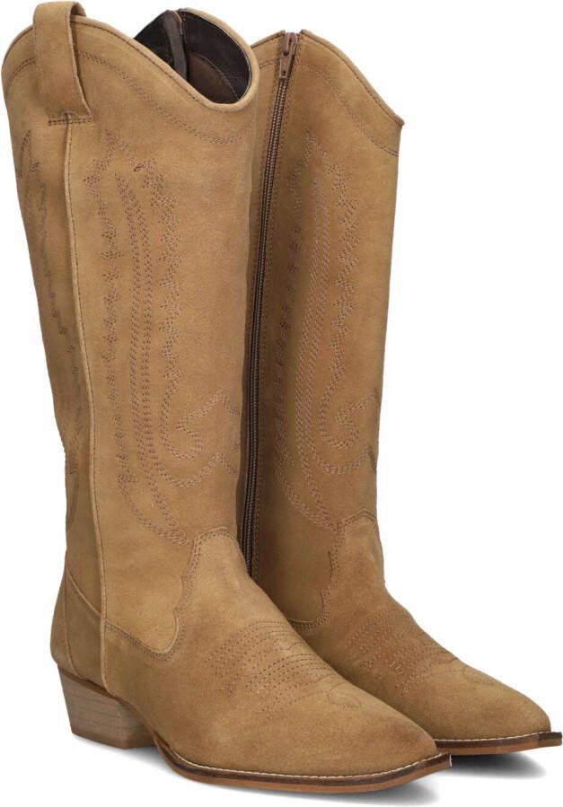 Omoda Moco-28 Cowboylaarzen Western Laarzen Dames Beige