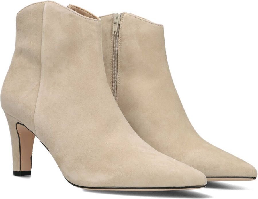 Omoda Angie01 Enkellaarsjes Enkelboots met rits Dames Beige