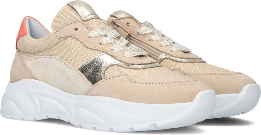 Omoda Beige Lage Sneakers Fiene