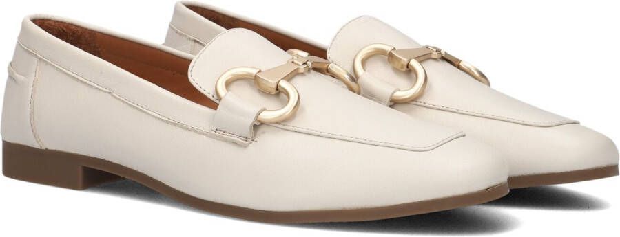 Bruin Tinten S23100 Loafers Instappers Dames Beige