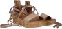 Omoda 722007 Sandalen Dames Taupe - Thumbnail 6