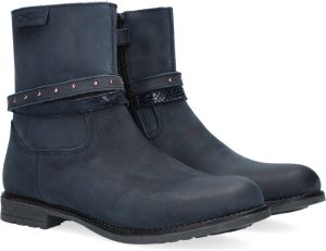 Omoda Om121740 Enkellaarsjes Enkelboots met rits Meisjes Blauw