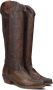 Bruin Tinten Cowboylaarzen Western Laarzen Dames Bruin - Thumbnail 1