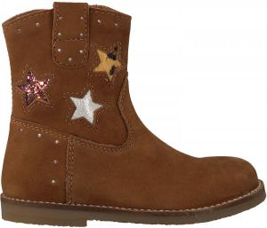 Omoda Om120626 Enkellaarsjes Enkelboots Meisjes Cognac