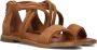 Bruin Tinten M05062 Sandalen Dames Cognac - Thumbnail 1